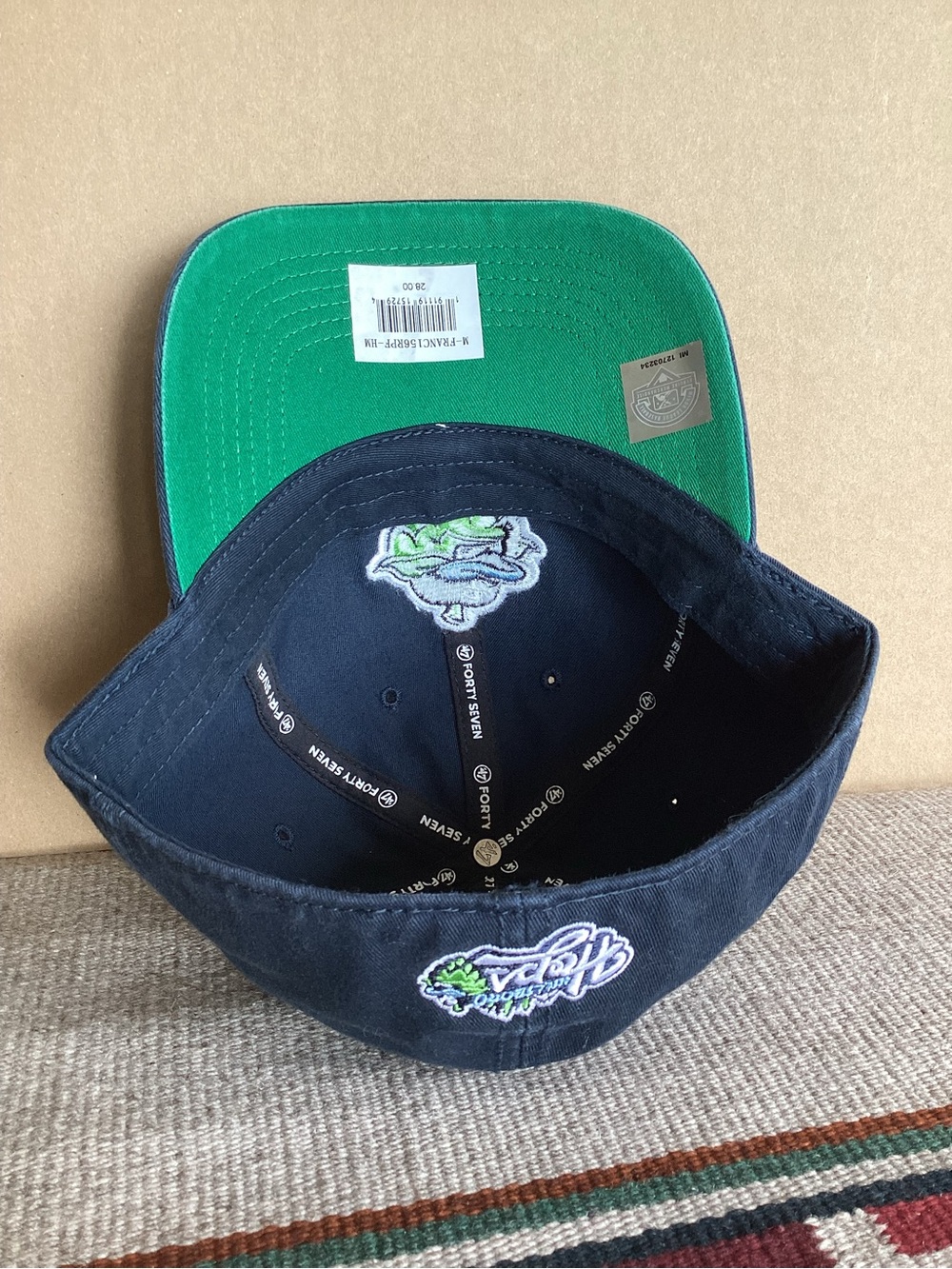 47 Hillsboro Hops MiLB Baseball Hat Size Medium NWT - Picture 8 of 10